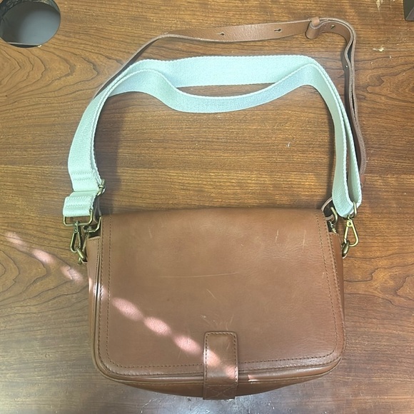 COPY - MadeWell The Transport Flap Shoulder Bag NH488 MONOGRAM GC - Picture 3 of 6